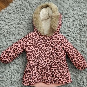 Toddler Leopard Pink Jacket